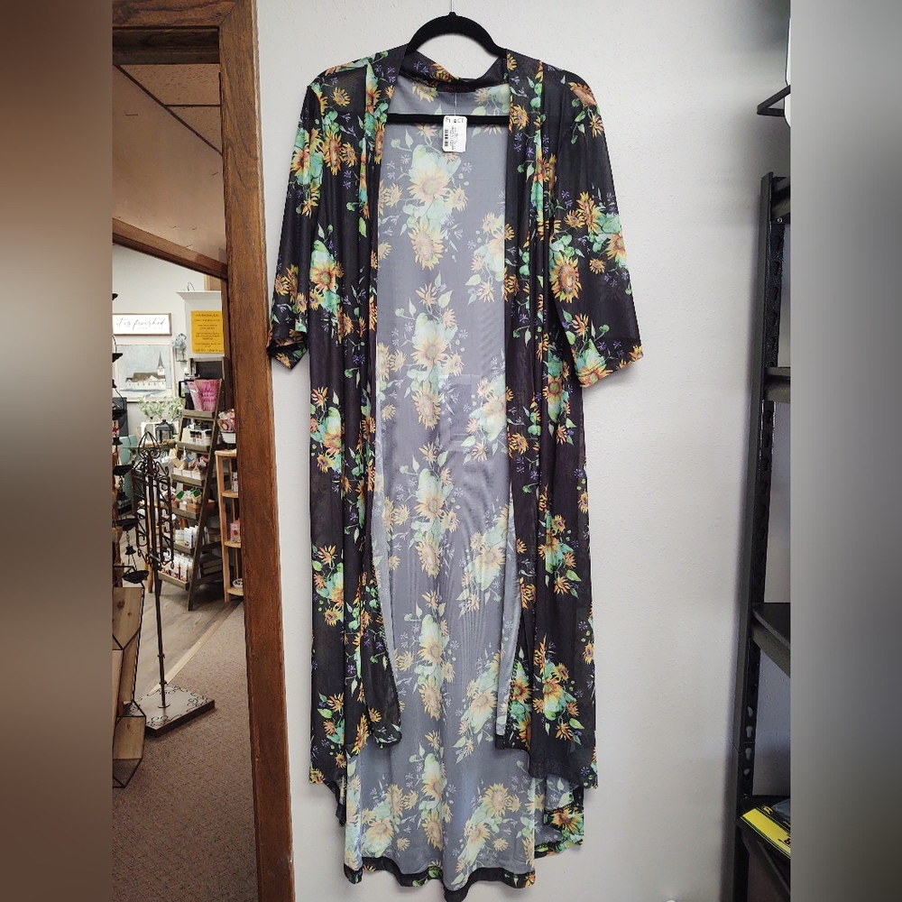 NEW Crazy Train Duster "Flowers of Fall"